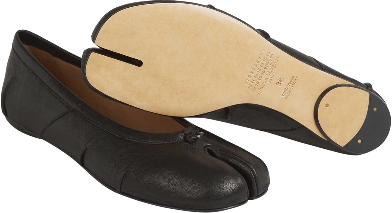 Maison Margiela Flat Shoes Black Zwart