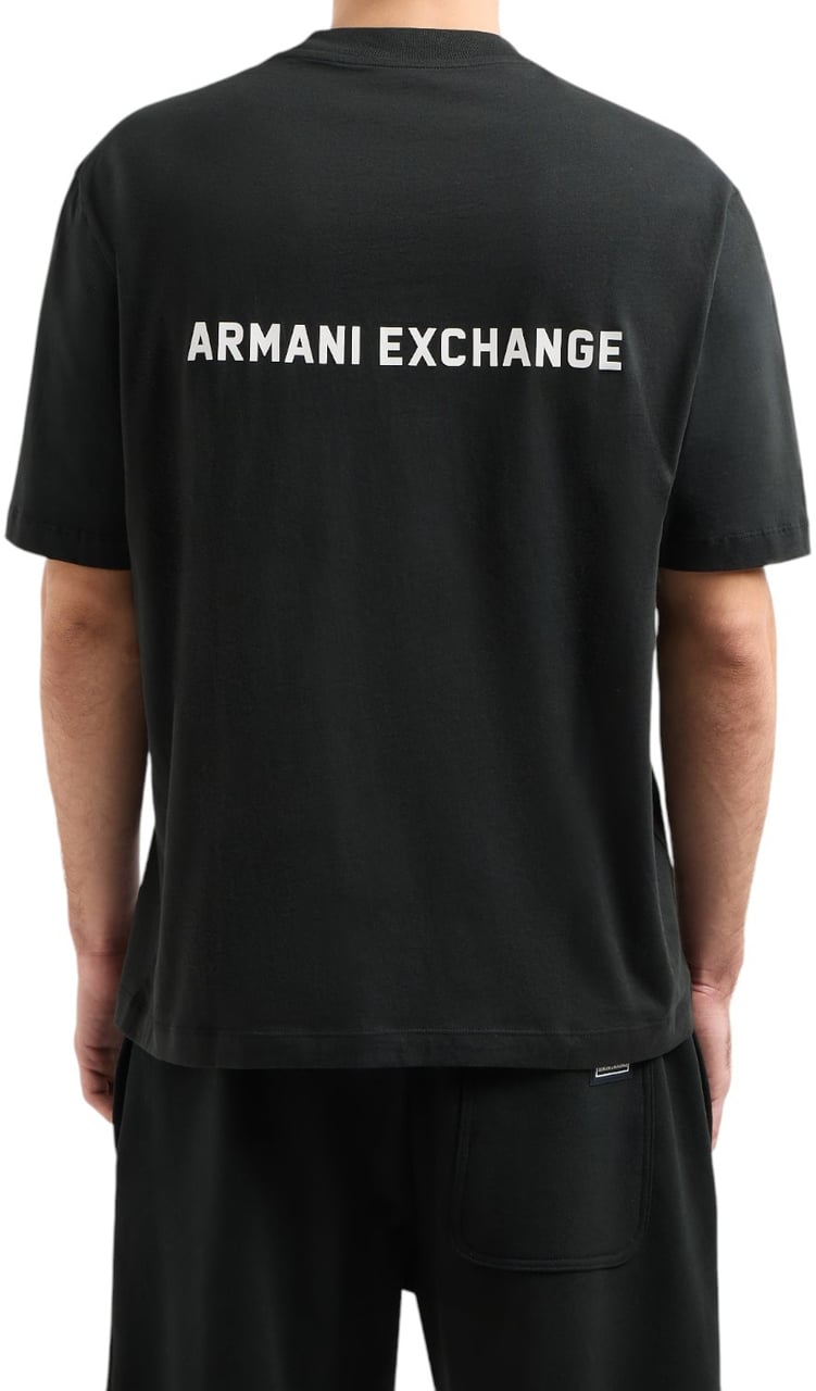 Armani Exchange Heren T-shirt Zwart