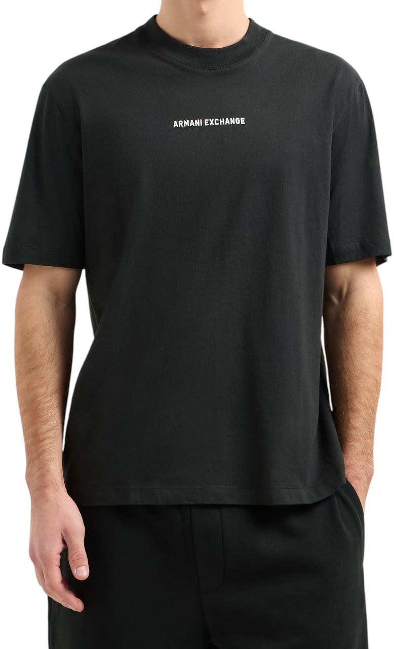 Armani Exchange Heren T-shirt Zwart