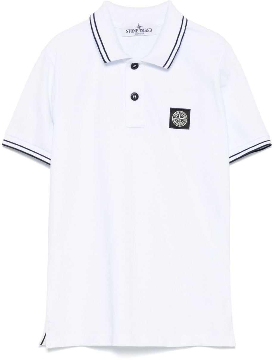 Stone Island T-Shirts And Polos White Wit