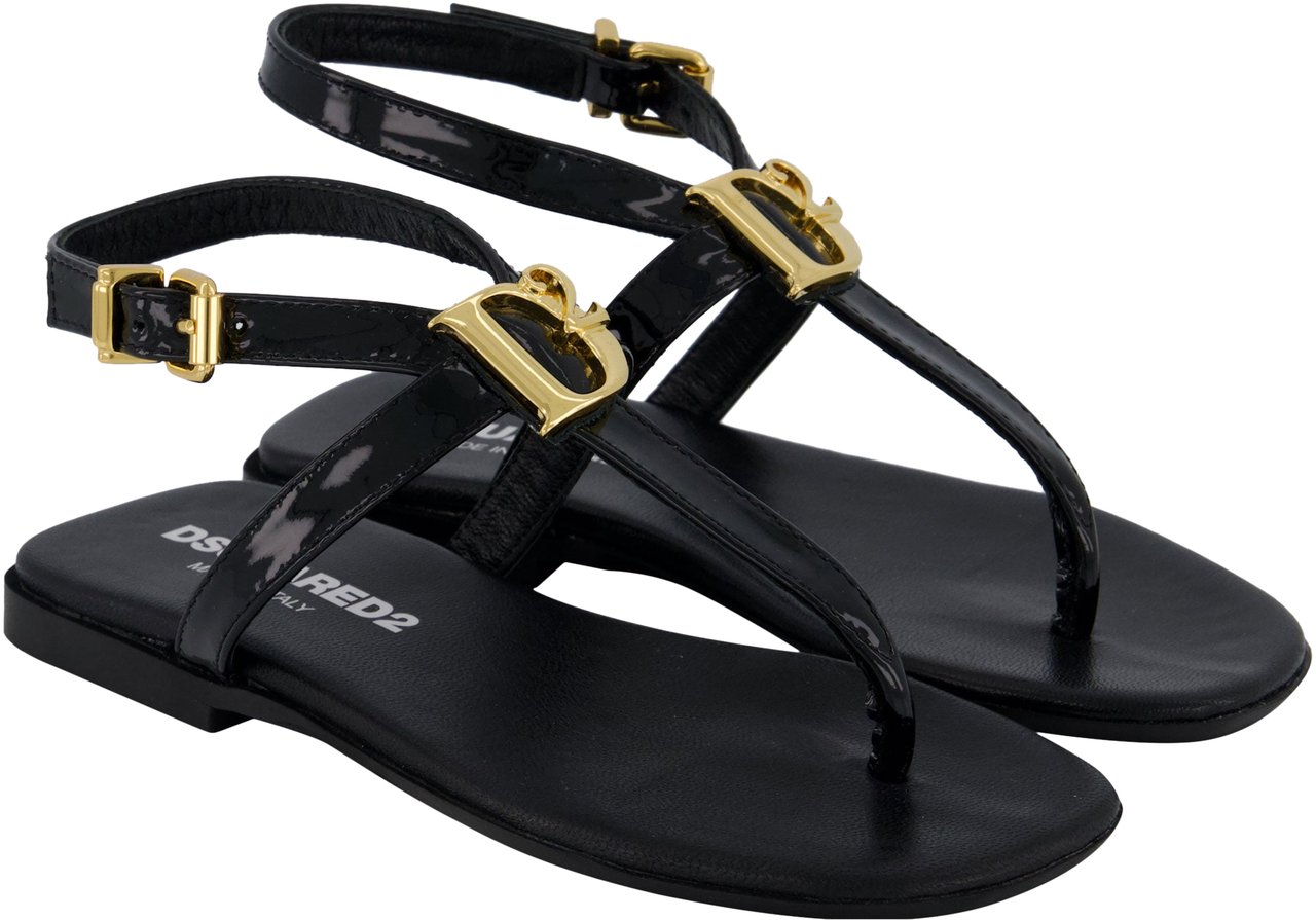 Dsquared2 Dsquared2 Meisjes Sandalen In Zwart Zwart