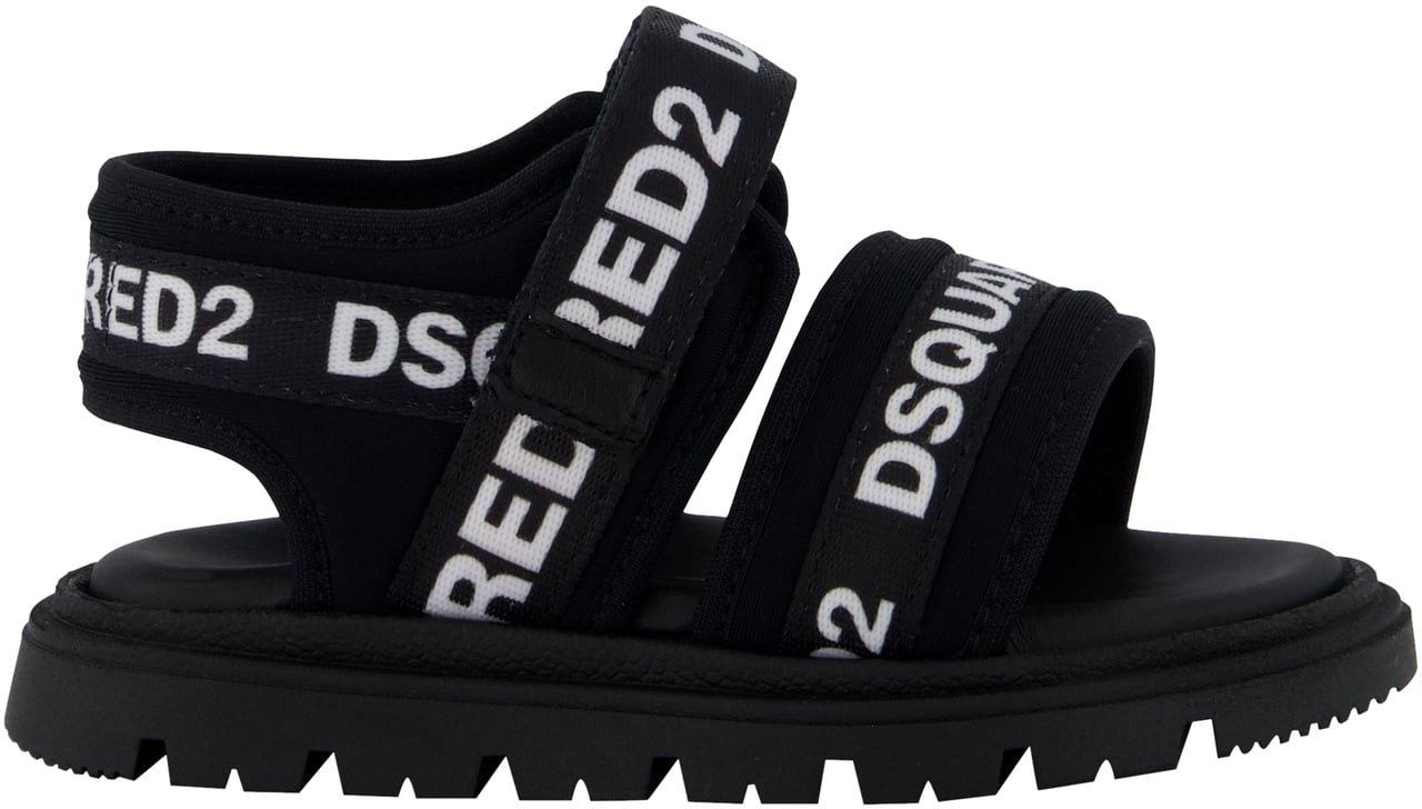 Dsquared2 Dsquared2 Jongens Sandalen In Zwart Zwart