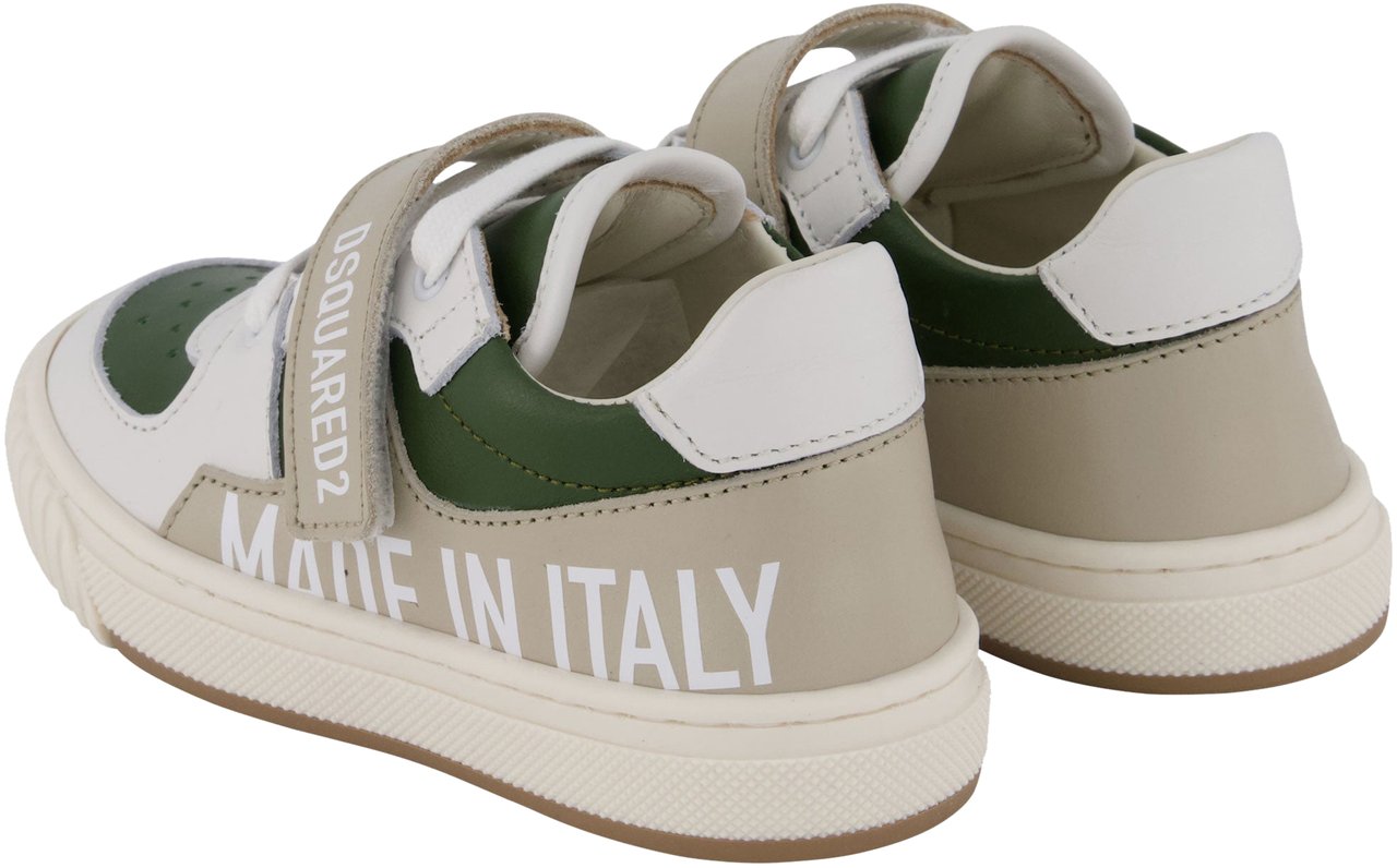 Dsquared2 Dsquared2 Unisex Sneakers In Olijf Groen Groen