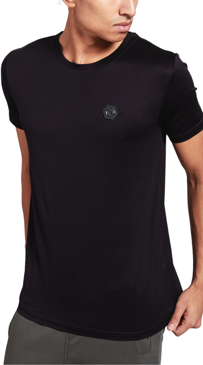 My Brand MB Chest Badge Shirt | BLACK Zwart