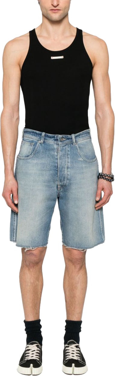 Maison Margiela Top Black Zwart