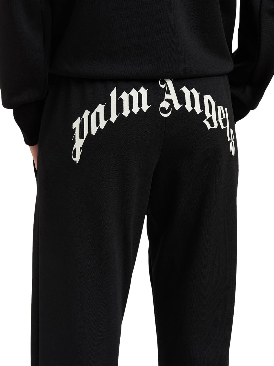 Palm Angels Trousers Black Zwart