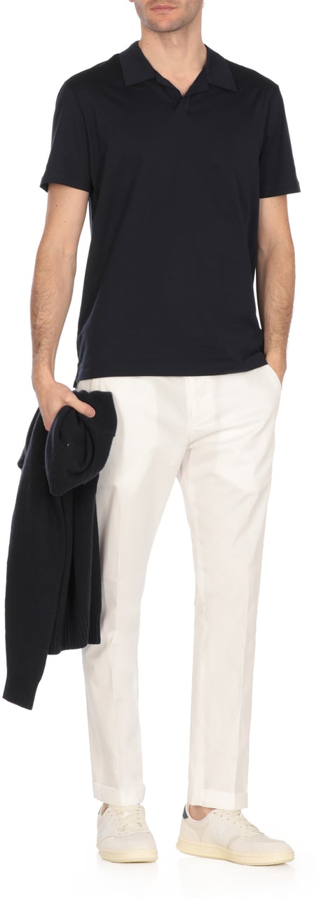 Dondup Trousers White Wit