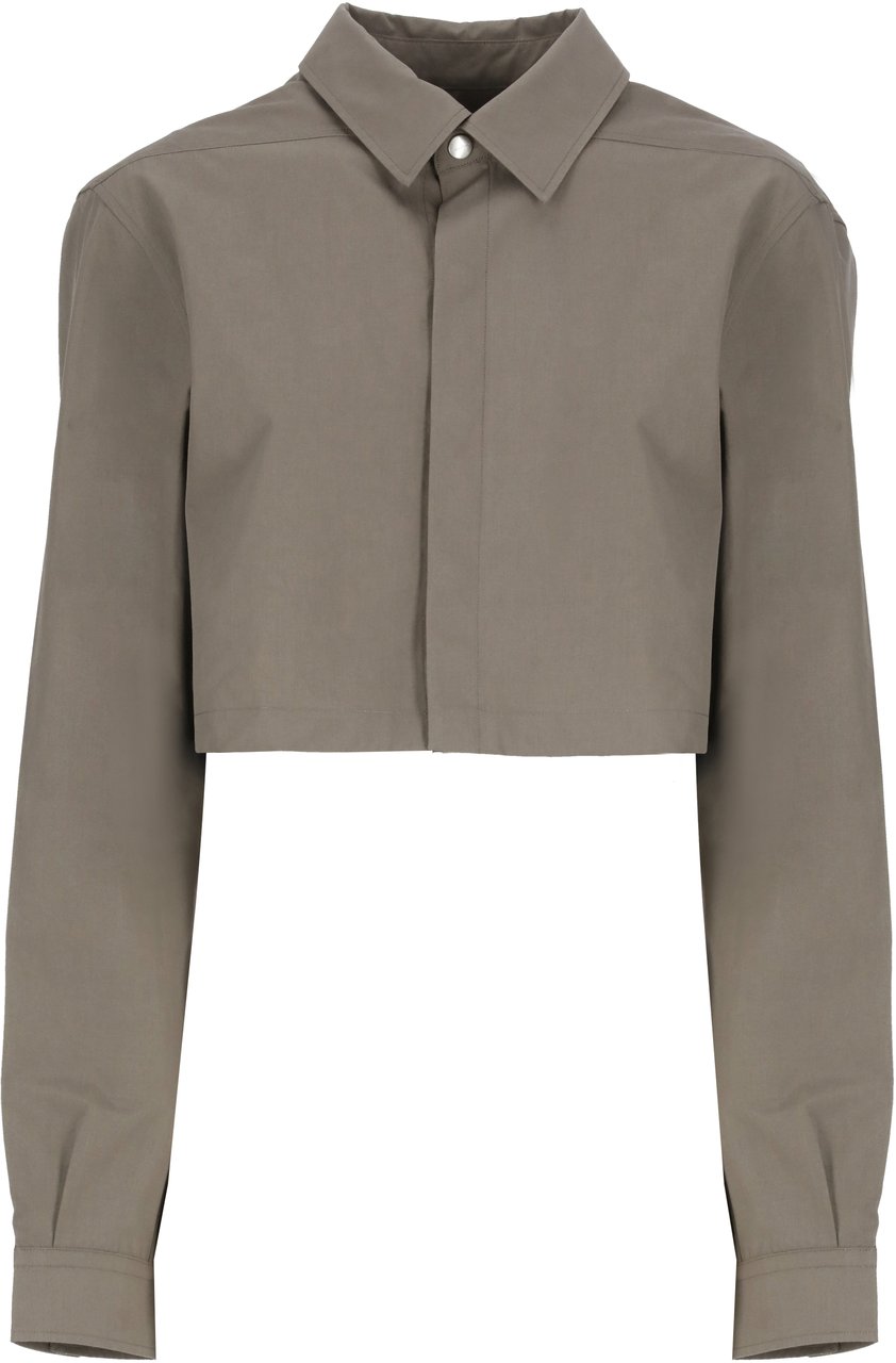 Rick Owens Shirts Green Groen