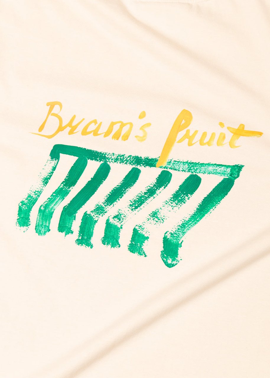 Bram's Fruit Heren Canopy Acrylic T-Shirt Beige Beige