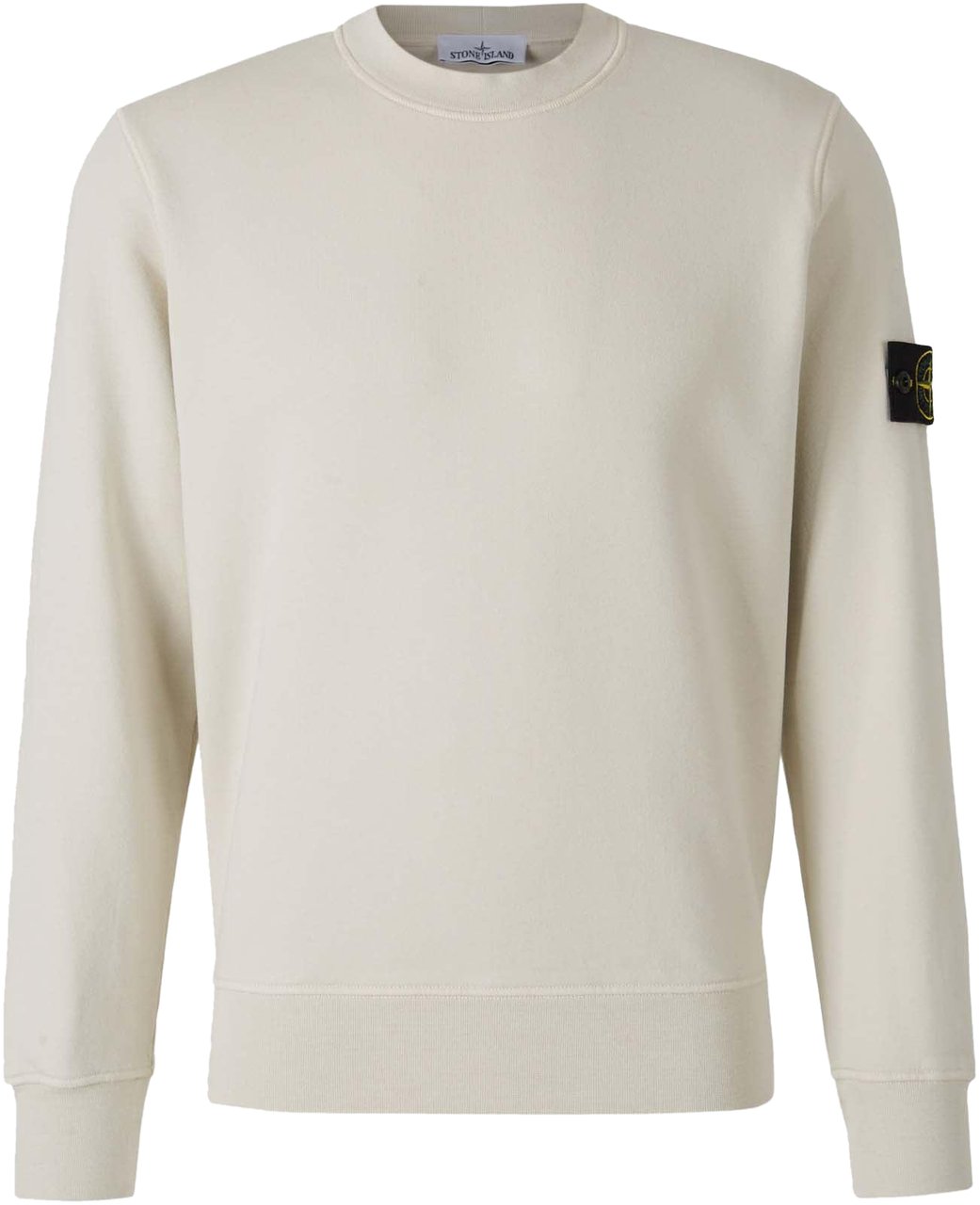 Stone Island Crew Neck Sweatshirt Beige