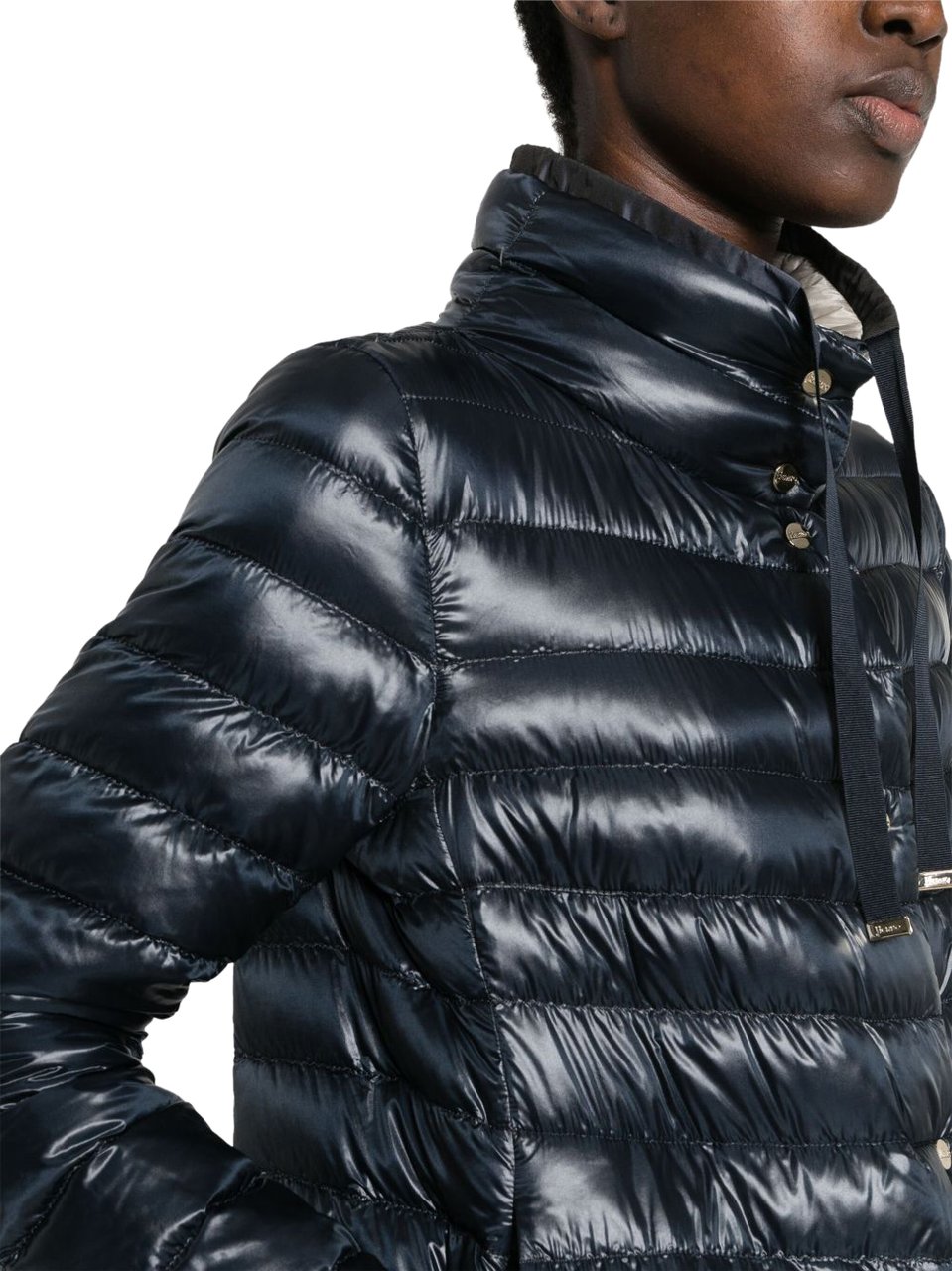 Herno Coats Blue Blauw