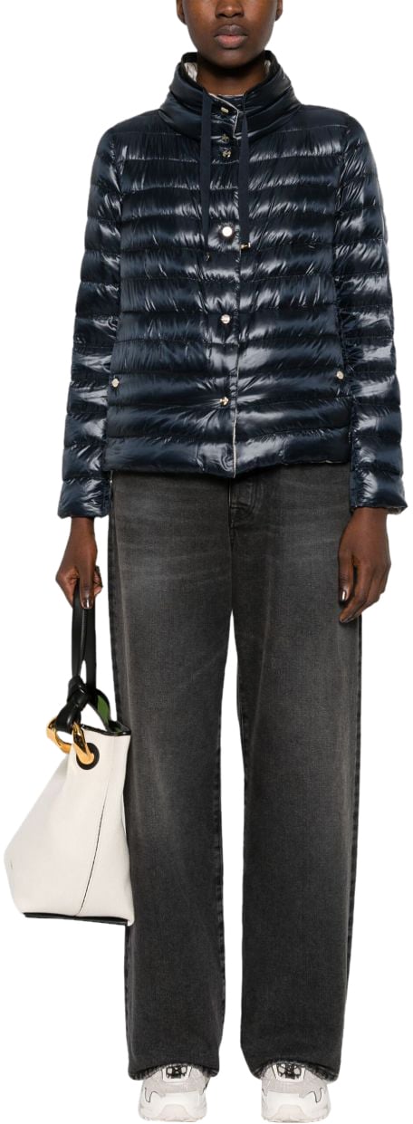 Herno Coats Blue Blauw