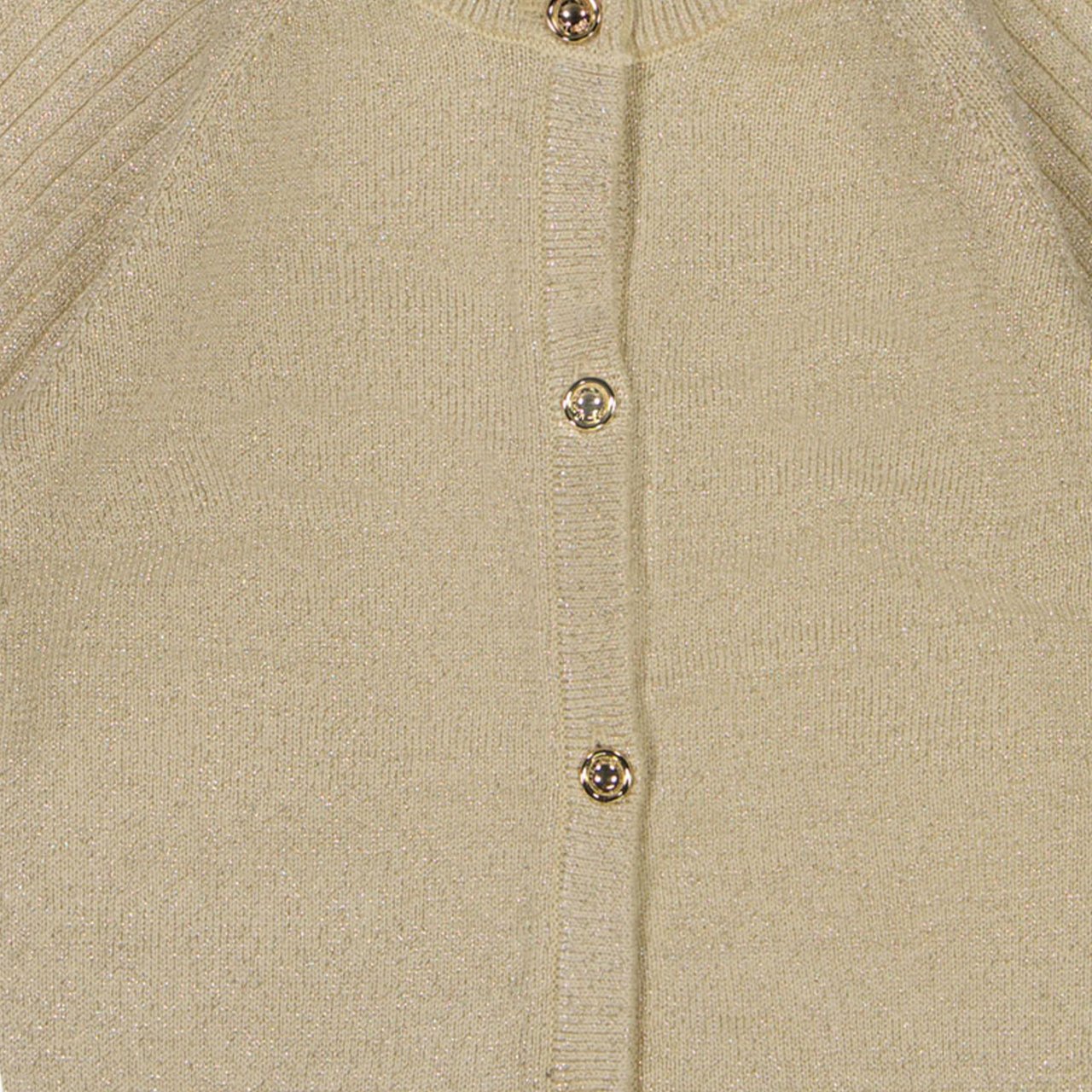 Michael Kors Michael Kors Baby Meisjes Vest In Goud Metallic