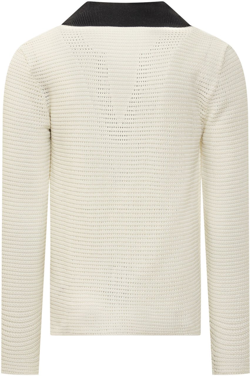 Jil Sander Polo Maniche lunghe Jumper Wit