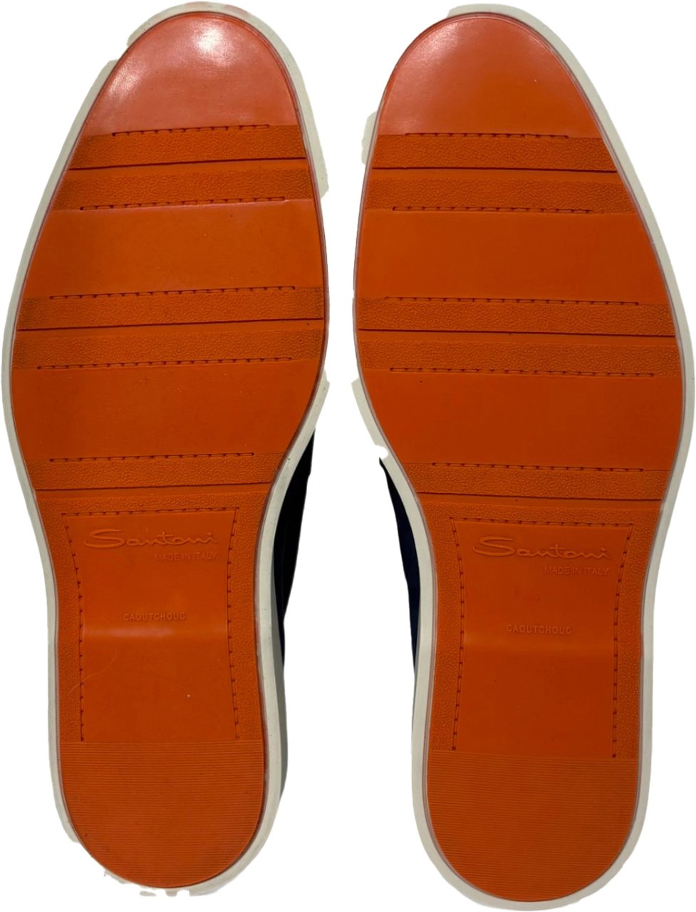 Santoni instapper Revolve navy Blauw