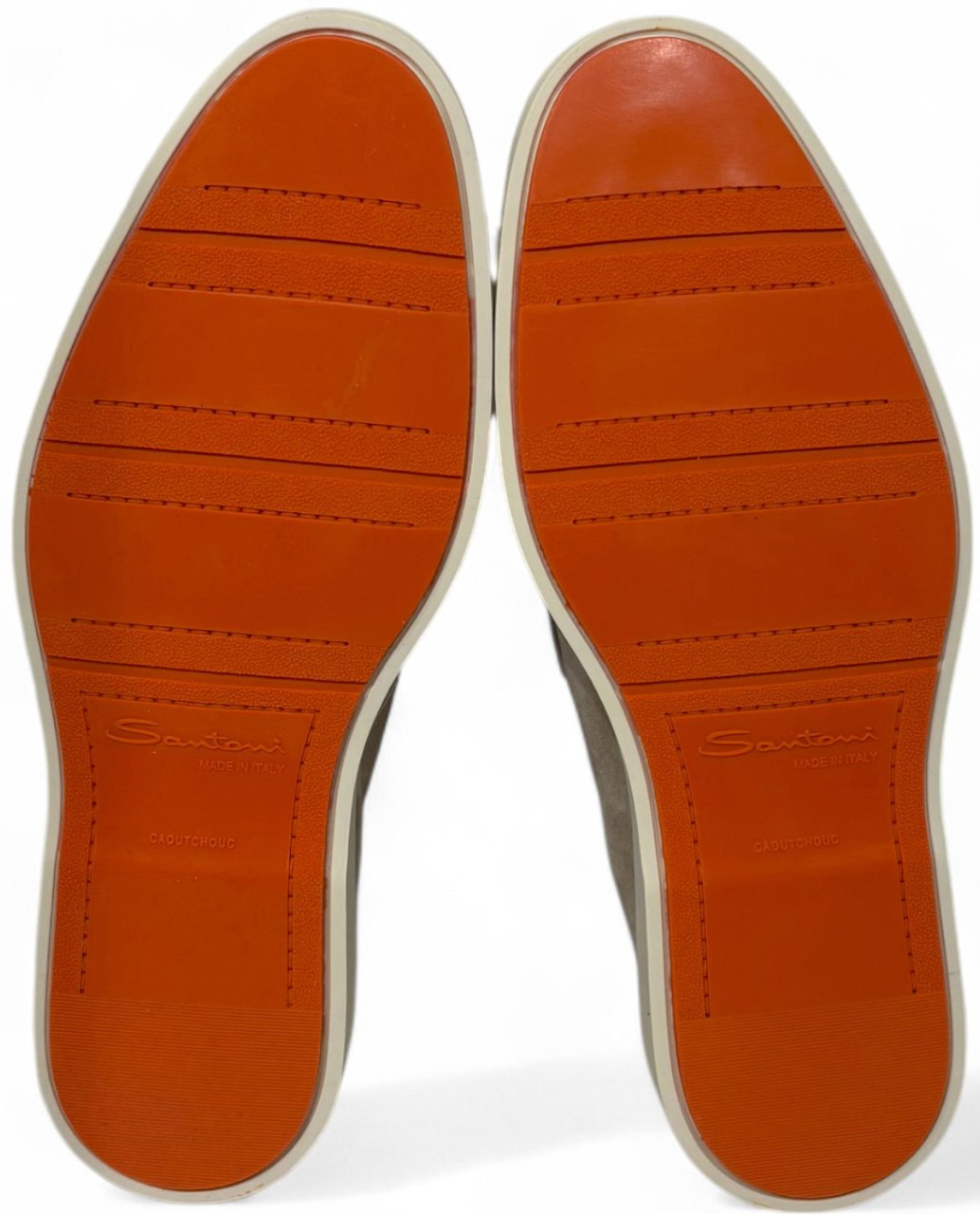 Santoni instapper beige Detroit gomma Beige