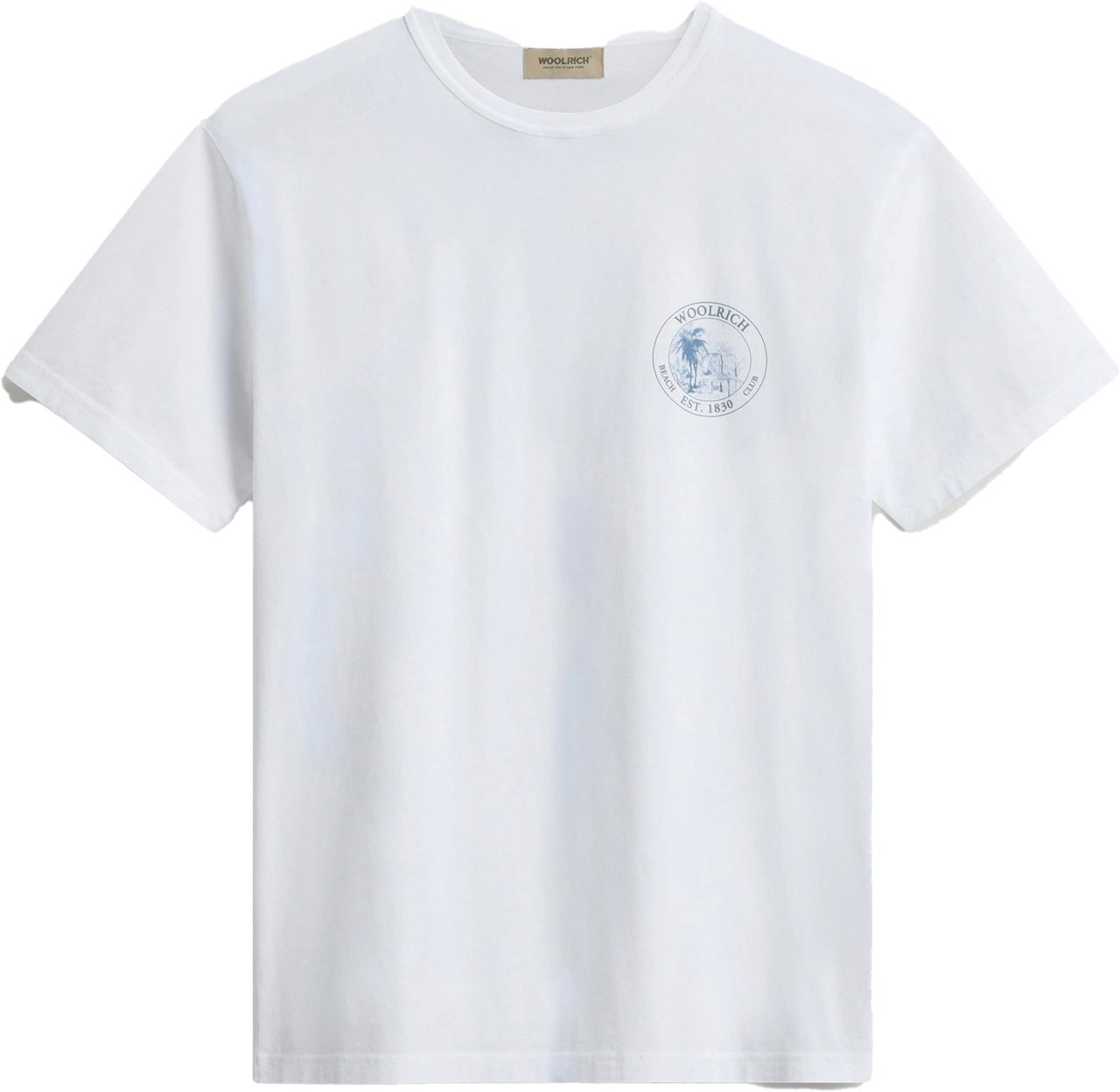 Woolrich Graphic T-shirt Wit