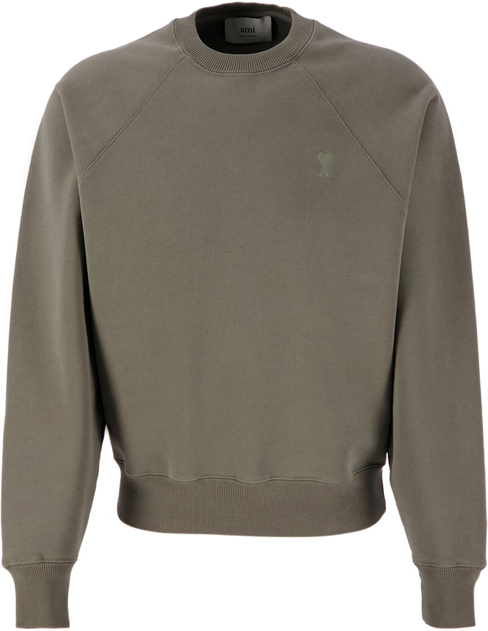 AMI Paris sweater donkergrijs Grijs