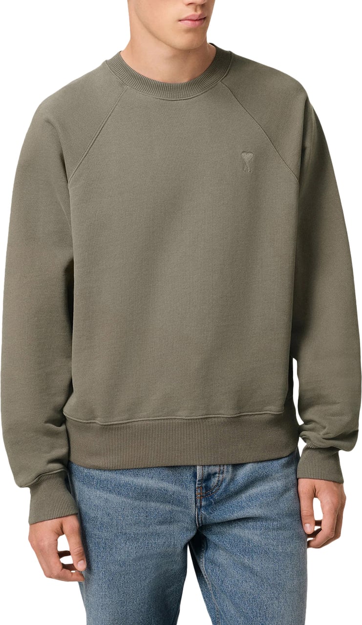 AMI Paris sweater donkergrijs Grijs