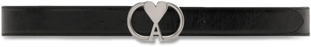 AMI Paris riem zwart Zwart