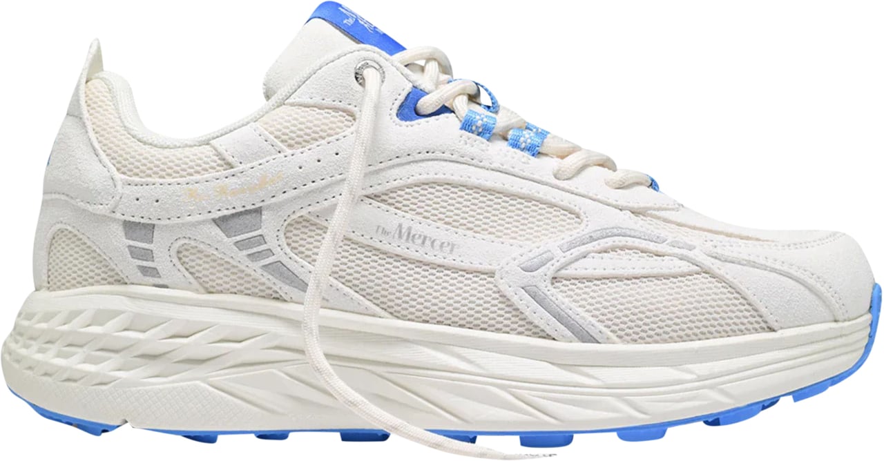 Mercer Amsterdam Mercer The Re-run Max Suede Sneakers Wit Me251009 Wit