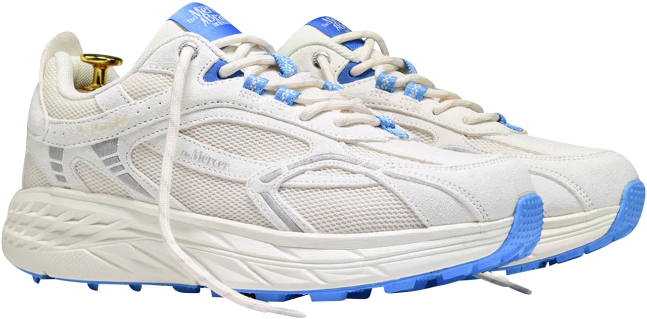 Mercer Amsterdam Mercer The Re-run Max Suede Sneakers Wit Me251009 Wit