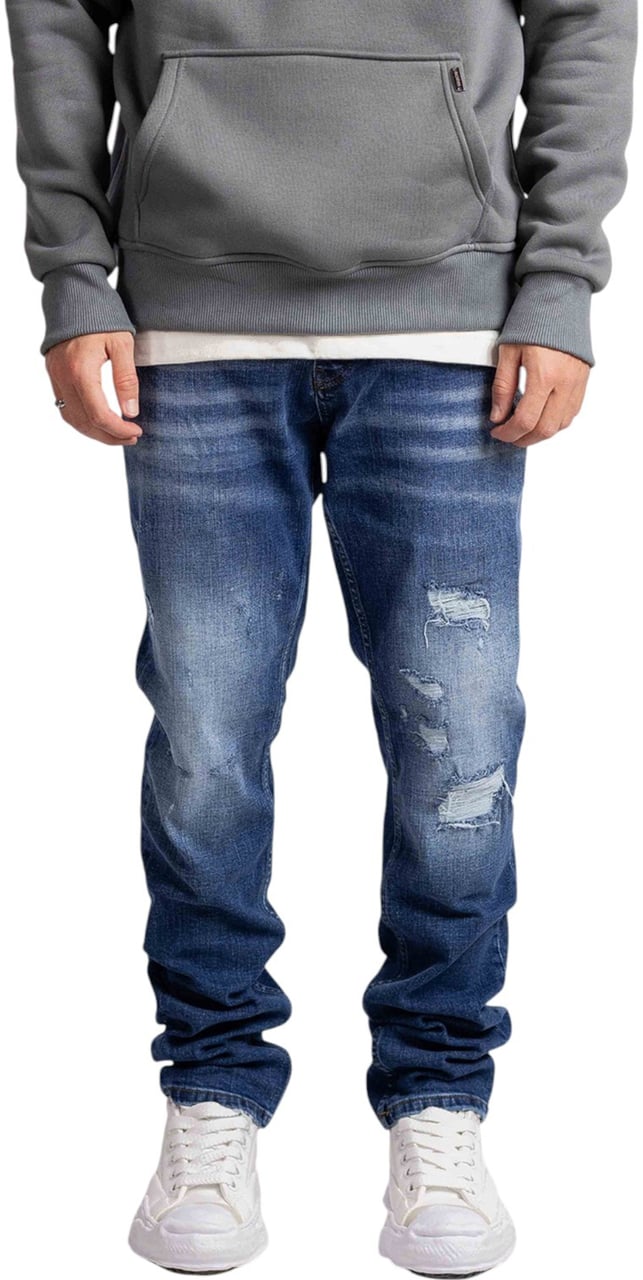 Richesse Urban Jeans Heren Blauw Blauw