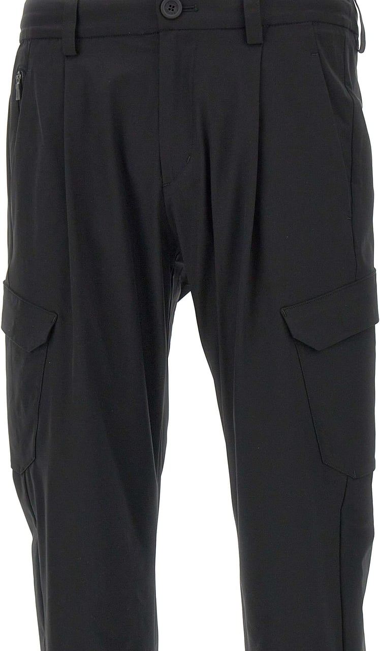 Herno Trousers Black Zwart