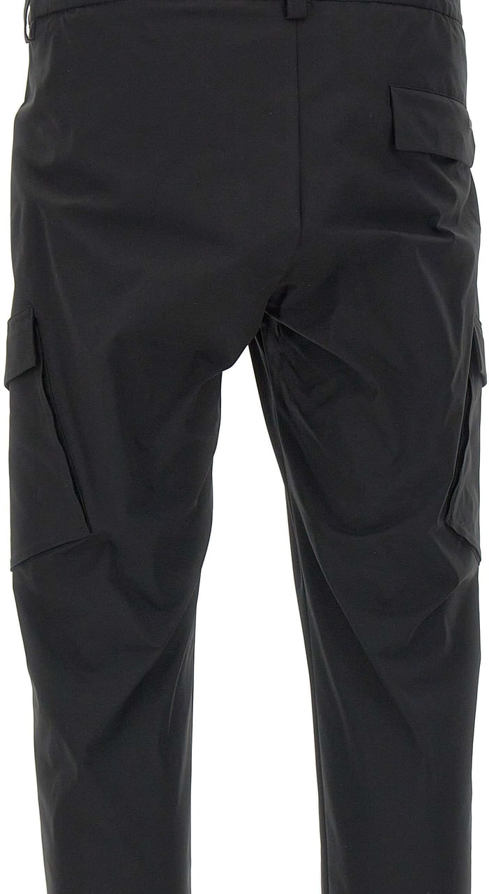 Herno Trousers Black Zwart