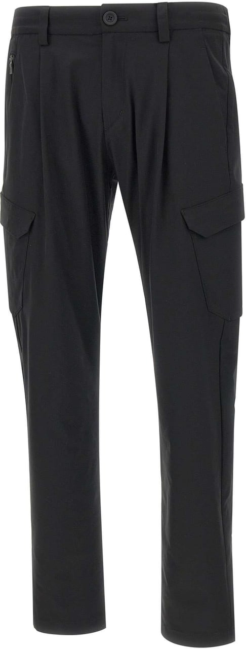 Herno Trousers Black Zwart