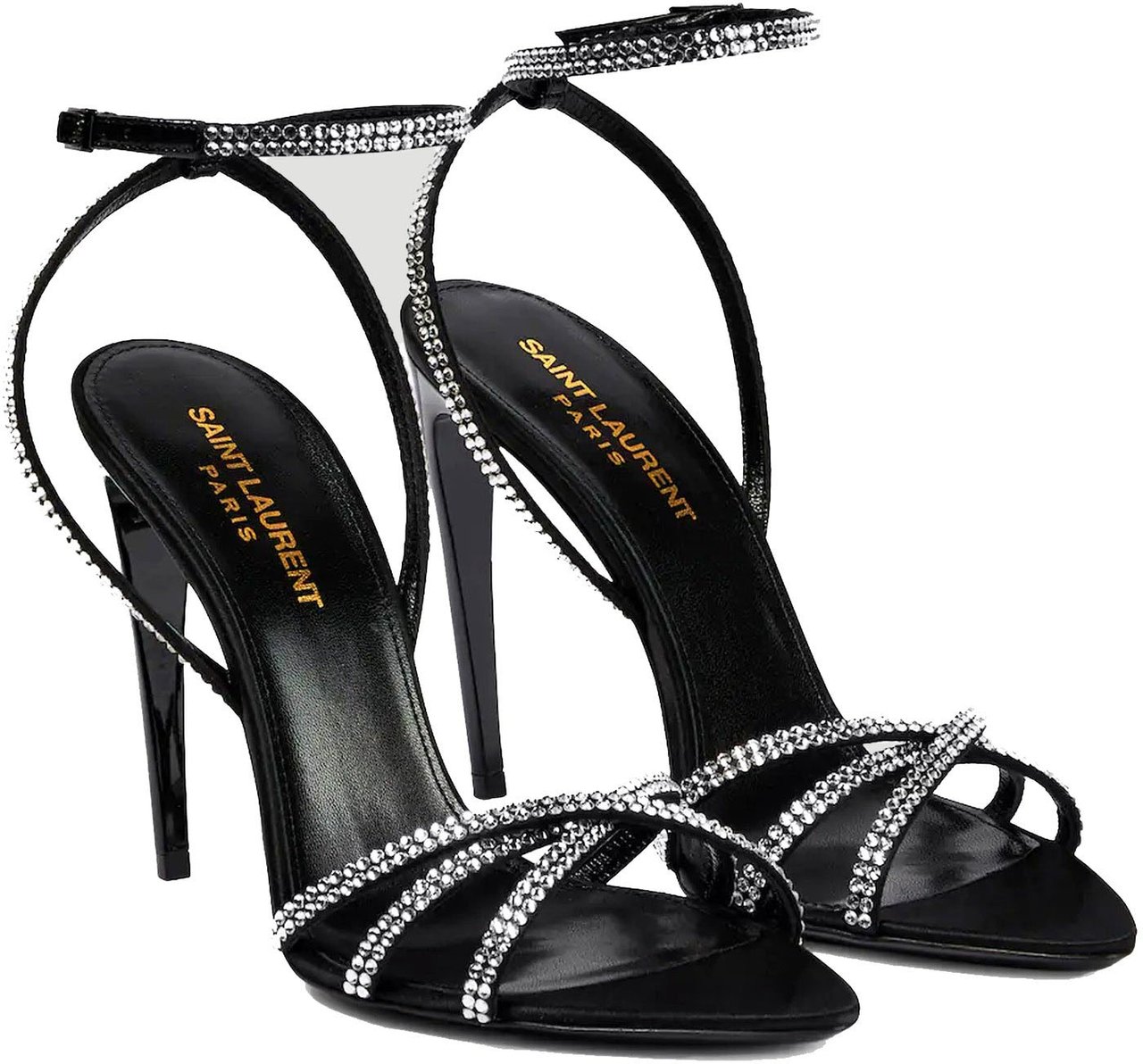Saint Laurent Sandal Black Zwart