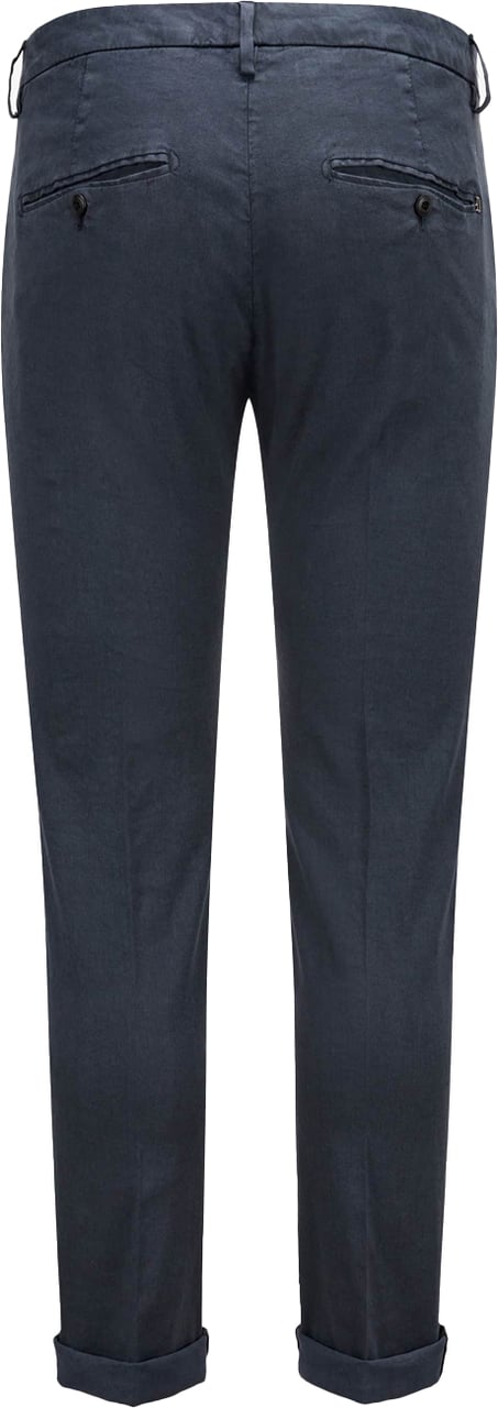 Dondup Trousers Blue Blauw