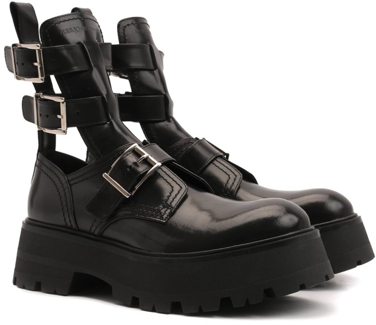 Alexander McQueen RAVE BOOTS Zwart