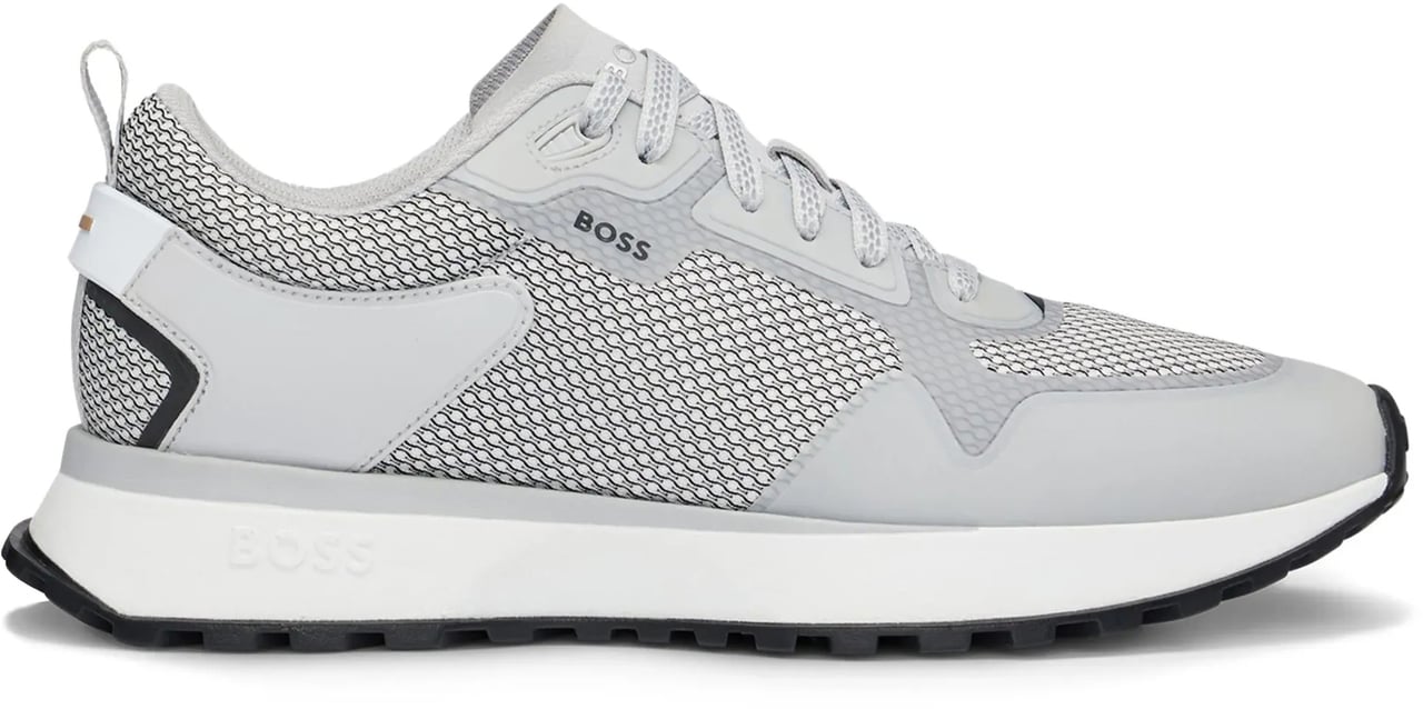 Boss Jonah Runn Open White Grijs