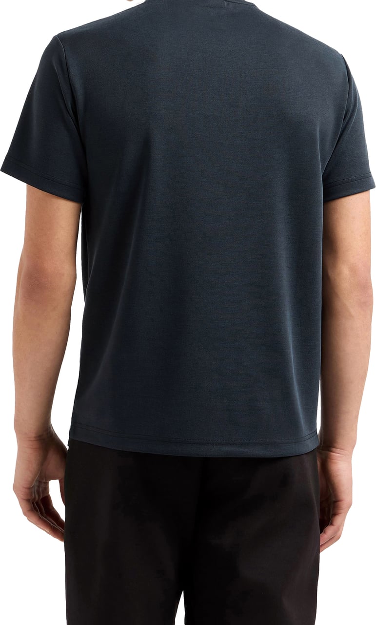 EA7 T-shirt Black Zwart