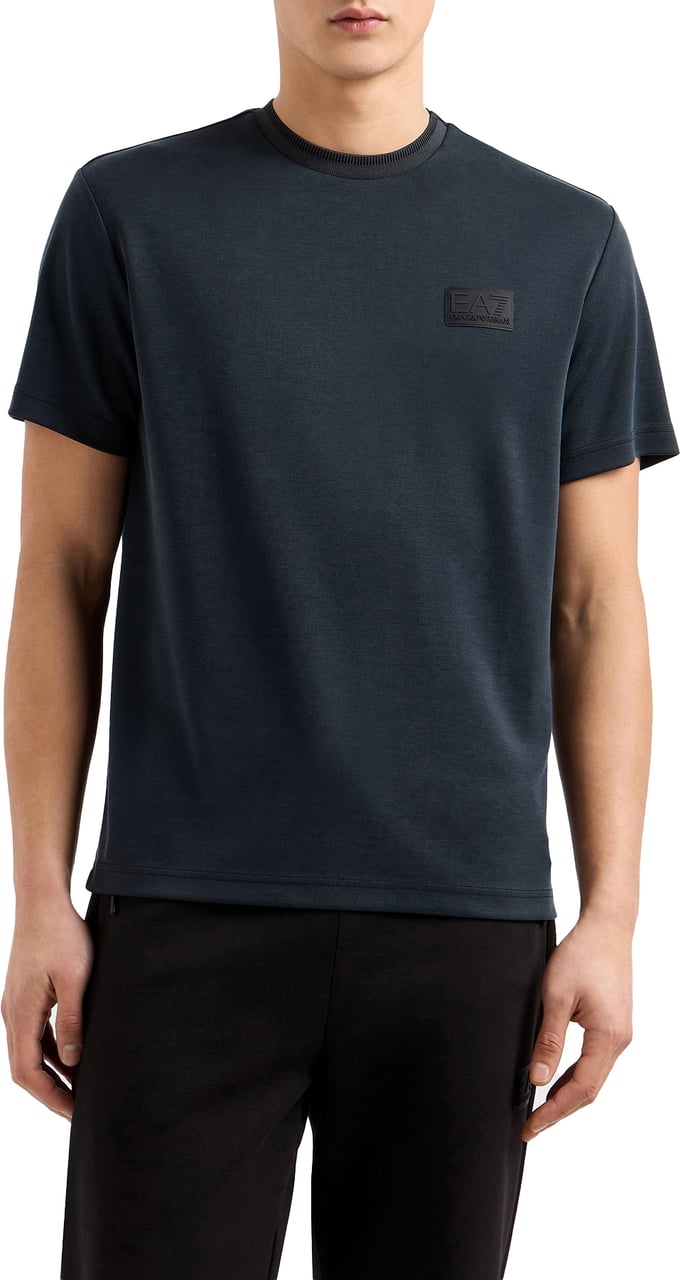 EA7 T-shirt Black Zwart