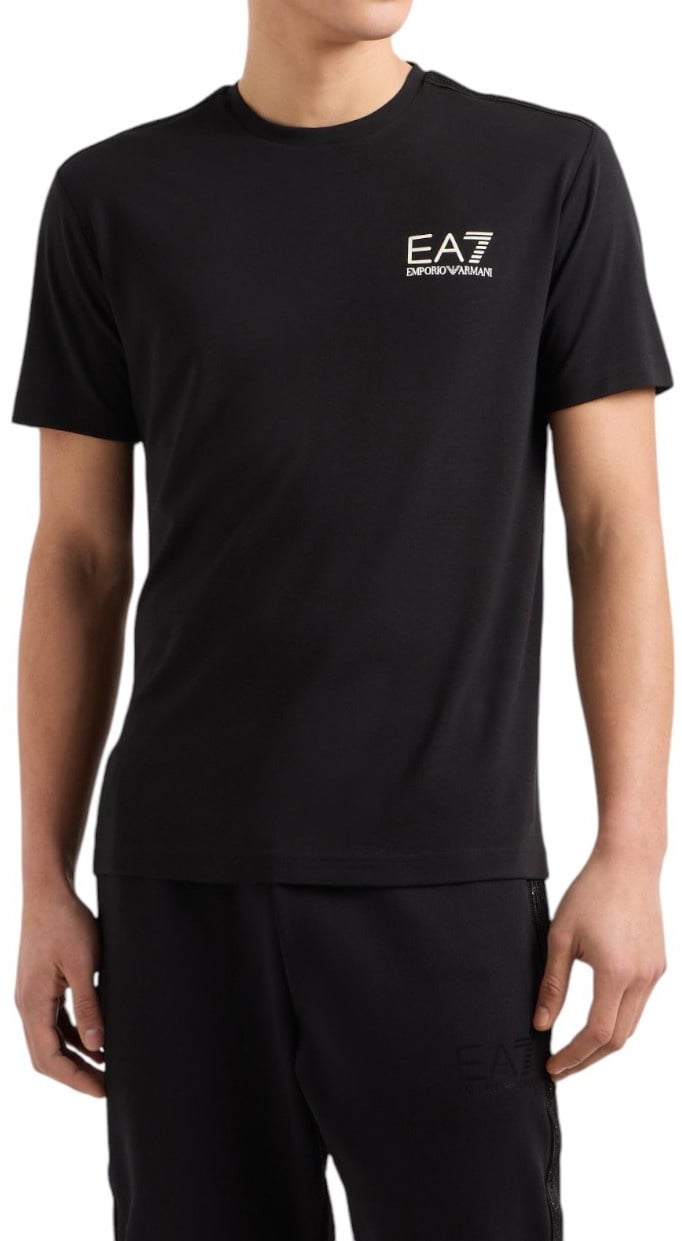 EA7 T-shirt Black Zwart