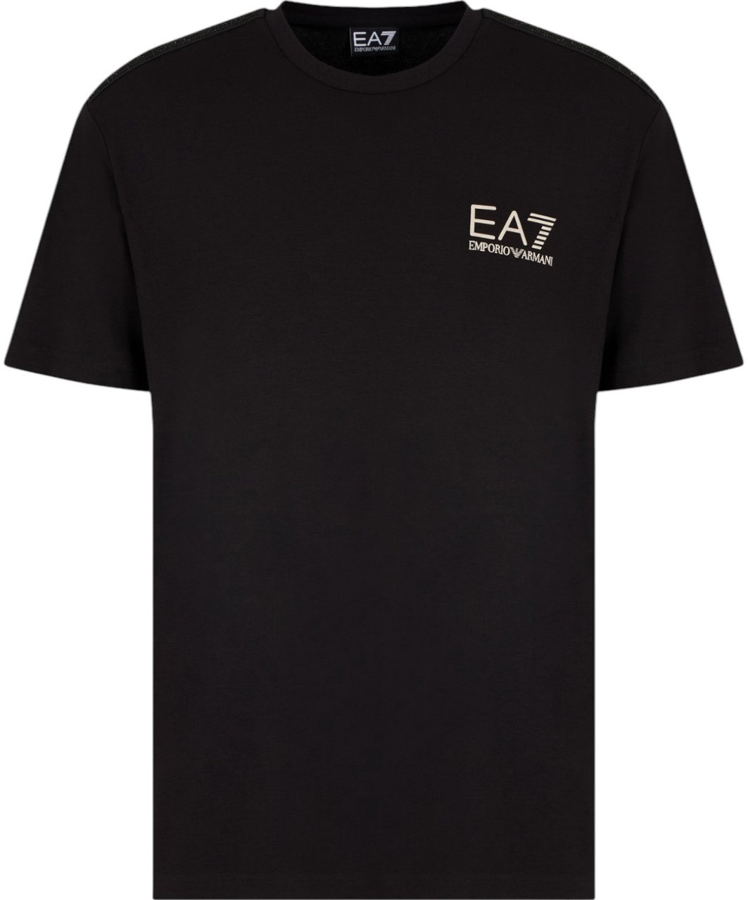 EA7 T-shirt Black Zwart