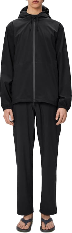Rains Suva Hardshell Jacket Black Zwart