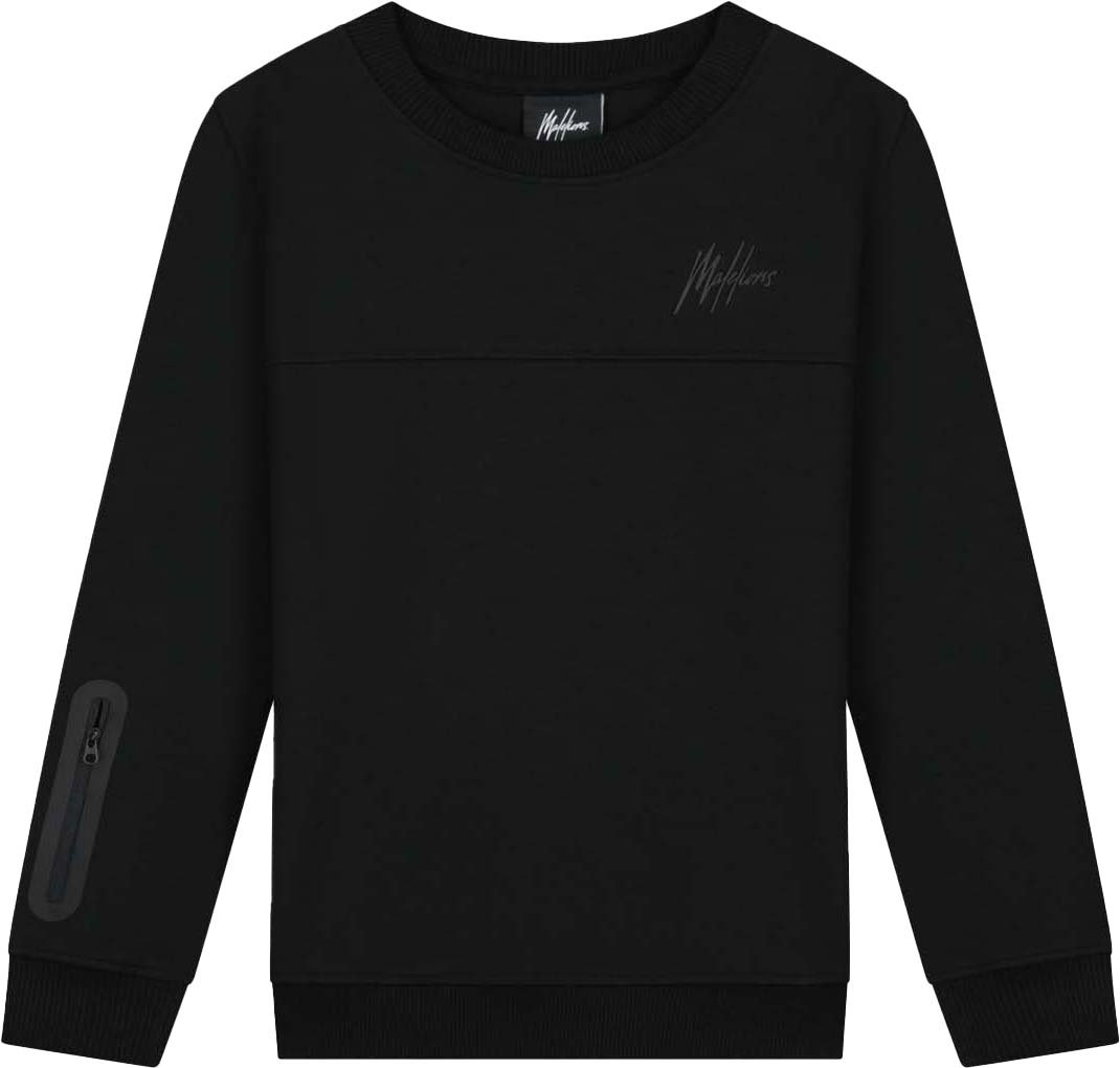 Malelions Malelions Junior Counter Sweater Zwart