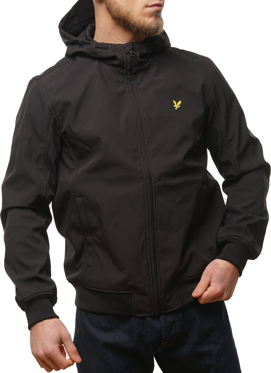 Lyle & Scott Softshell Jacket Jas zwart Zwart