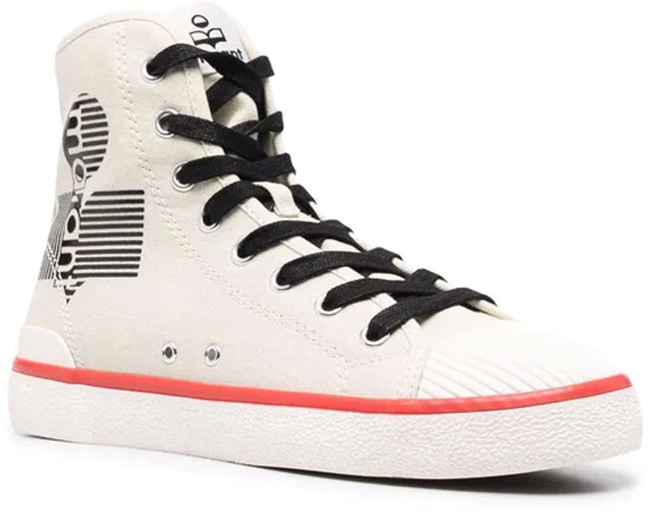 Isabel Marant Isabel Marant Logo Canvas Sneakers Beige