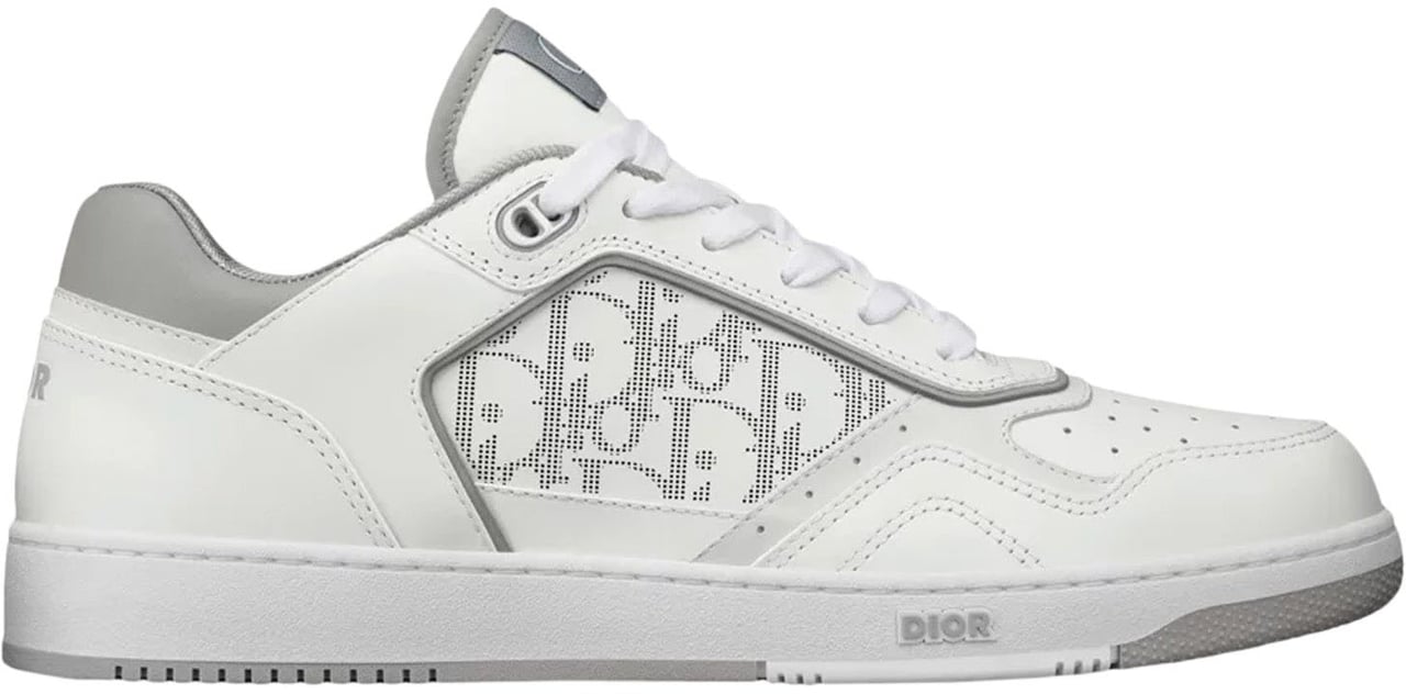 Dior Dior Oblique Leather Sneakers Wit