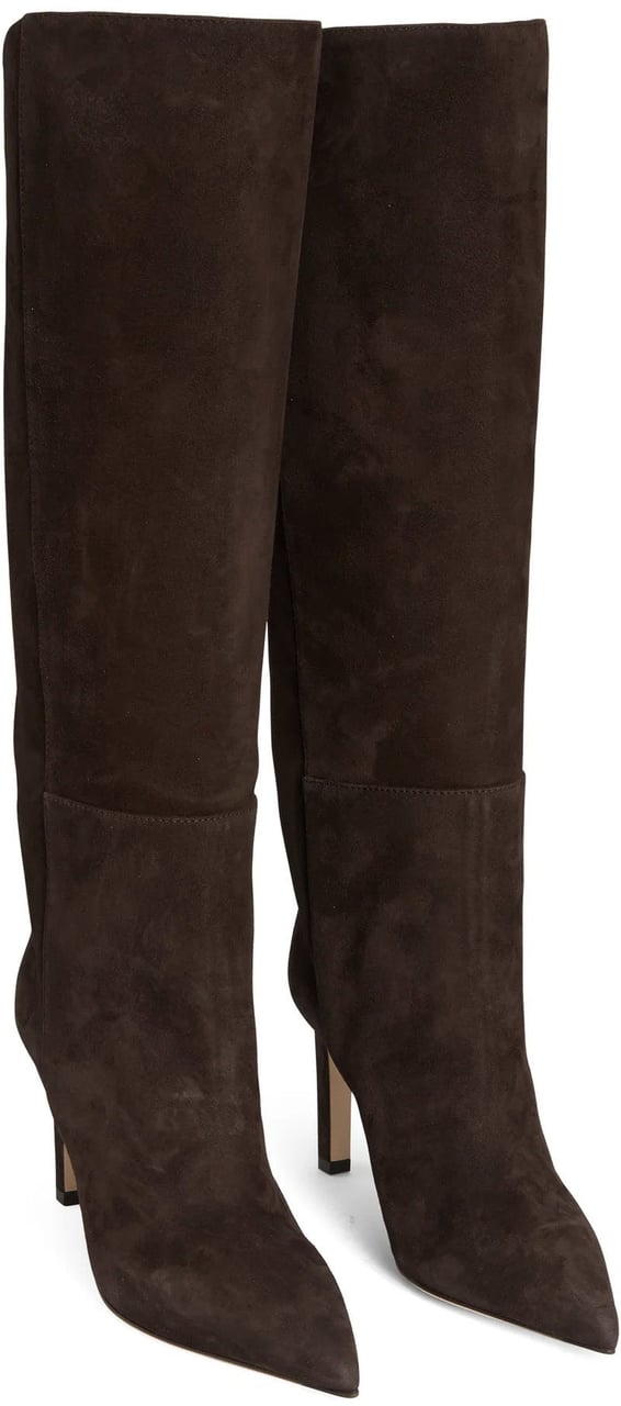 Jimmy Choo Jimmy Choo Alizze 85 Suede Boots Bruin