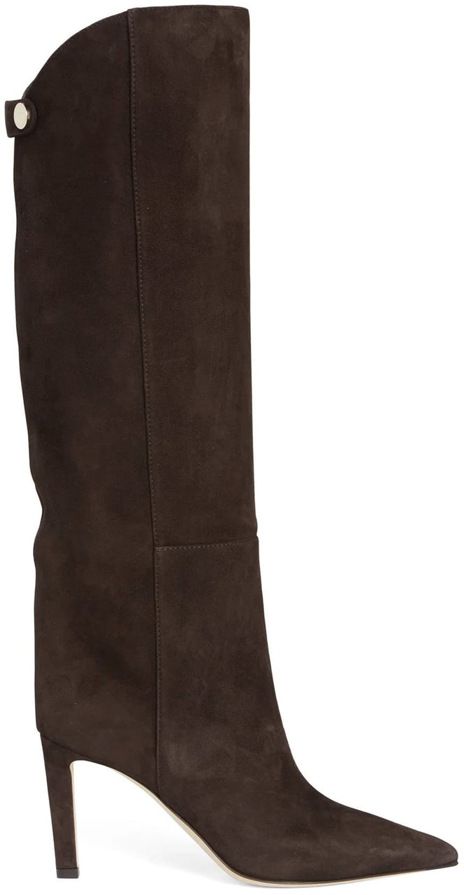 Jimmy Choo Jimmy Choo Alizze 85 Suede Boots Bruin