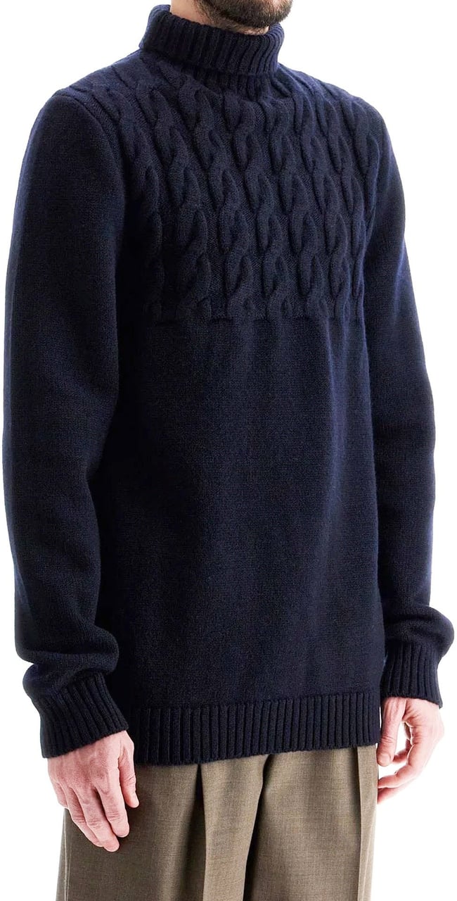 Maison Margiela Maison Margiela Wool Sweater Blauw