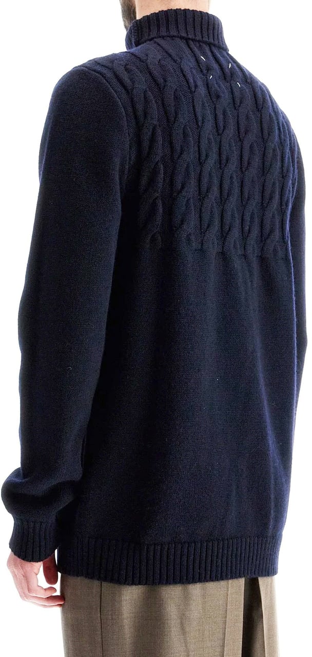 Maison Margiela Maison Margiela Wool Sweater Blauw