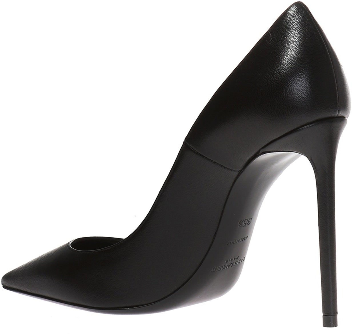 Saint Laurent Saint Laurent Zoè Leather Pumps Zwart