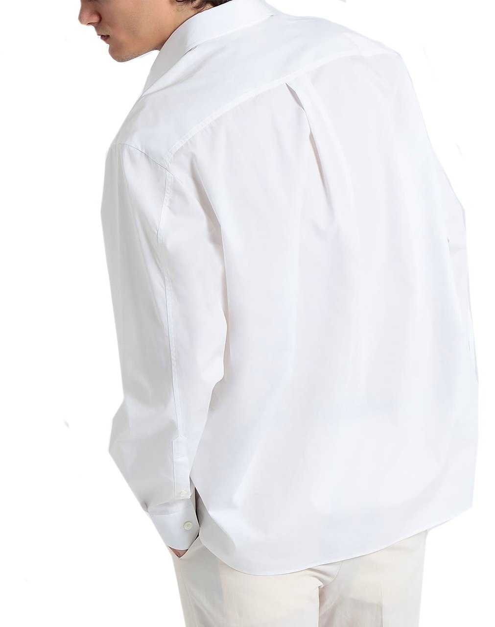 Valentino Valentino Cotton Shirt Wit