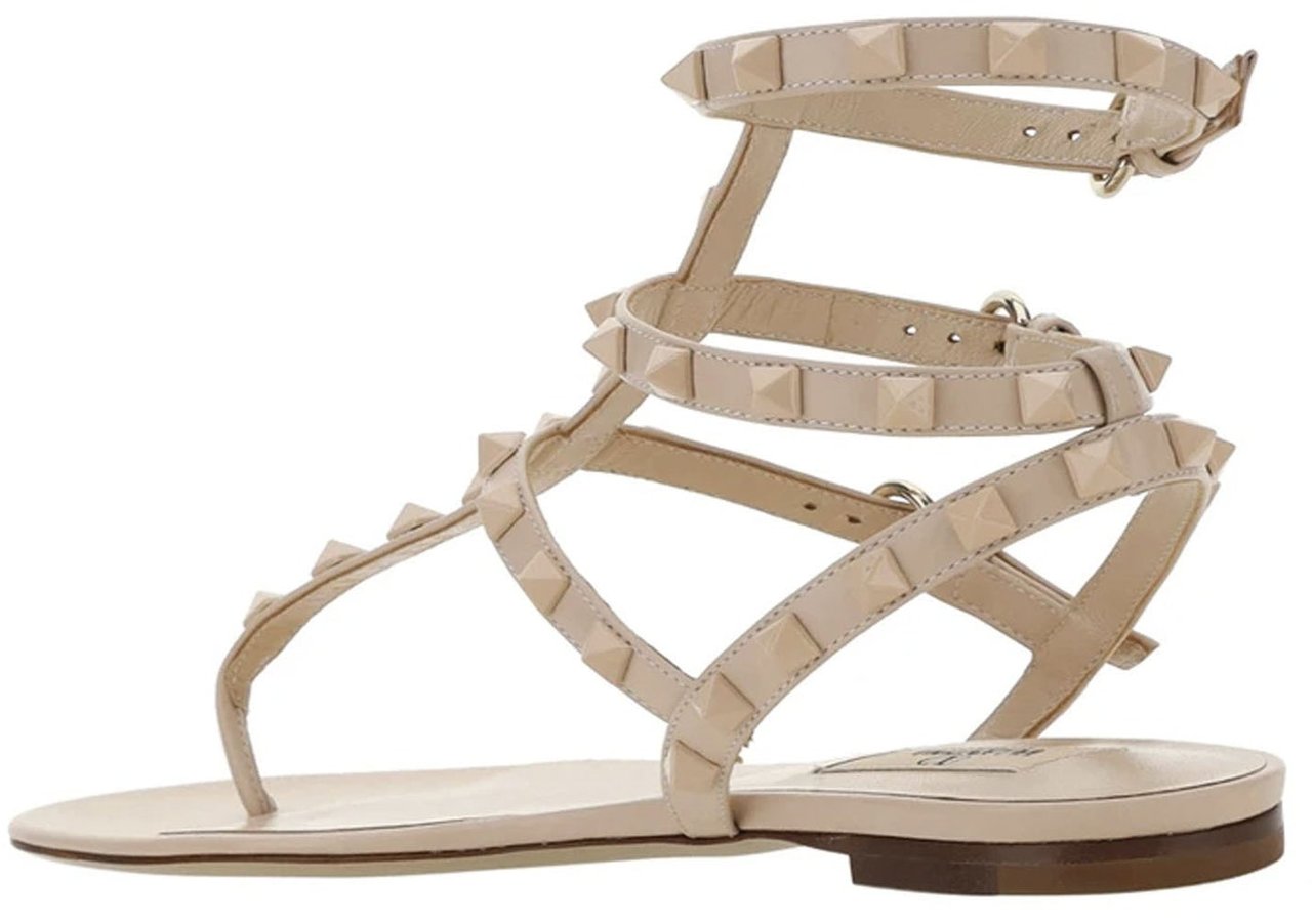 Valentino Valentino Garavani Rockstud Flip-Flop Sandals Roze